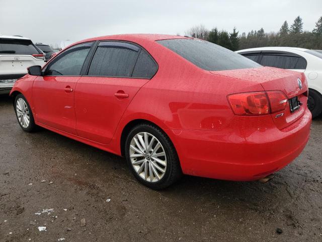 3VWDX7AJ7CM407552 - 2012 VOLKSWAGEN JETTA SE RED photo 2