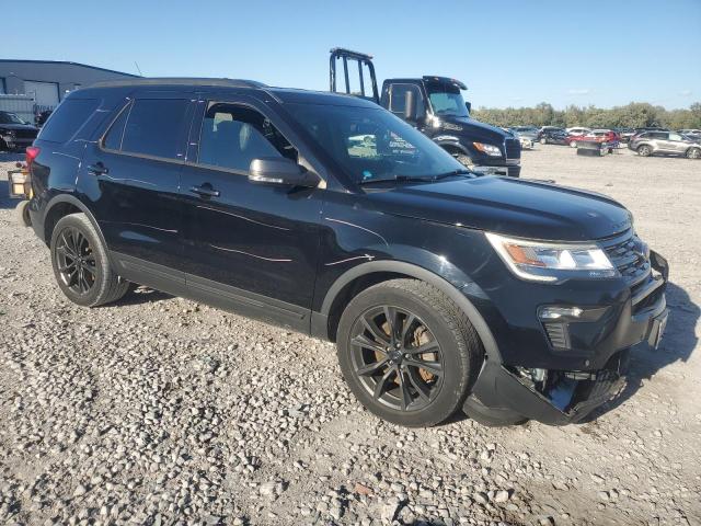 1FM5K7D87JGB30791 - 2018 FORD EXPLORER XLT Schwarz Foto 4