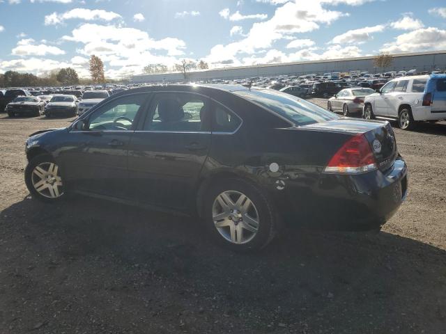 2G1WB5E31D1117612 - 2013 CHEVROLET IMPALA LT BLACK photo 2