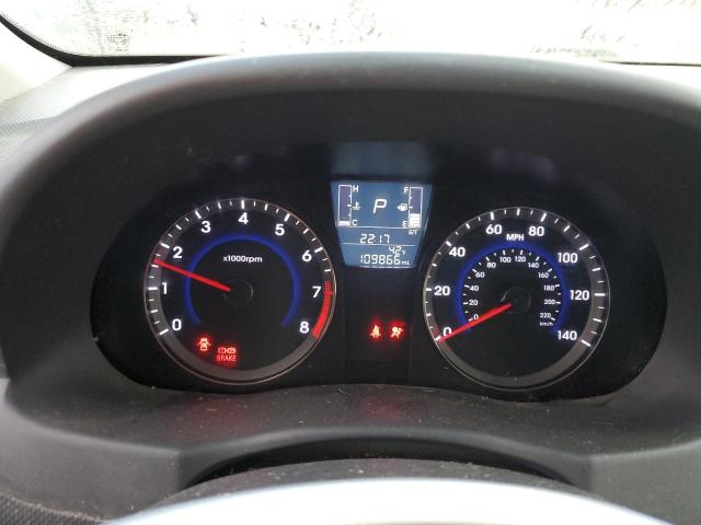 KMHCT4AE7FU920498 - 2015 HYUNDAI ACCENT GLS SILVER photo 9