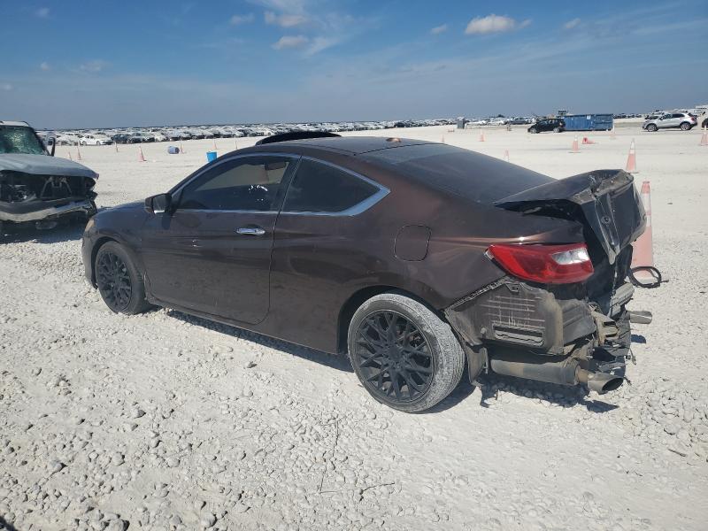 1HGCT2B87DA000842 - 2013 HONDA ACCORD EXL 棕色 照片 2