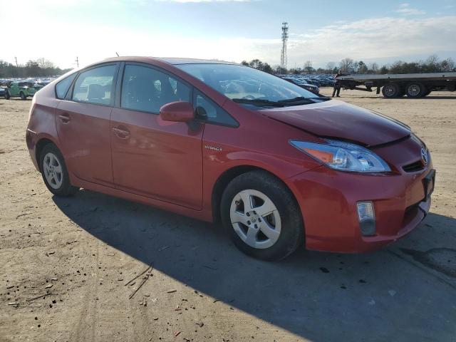 JTDKN3DU6A0153427 - 2010 TOYOTA PRIUS RED photo 4