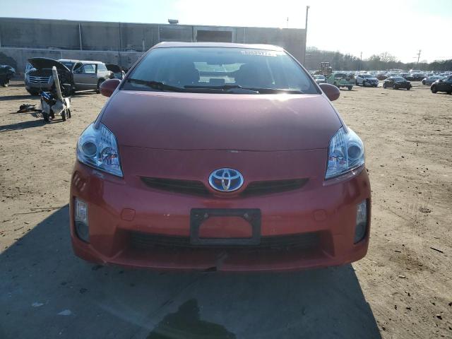 JTDKN3DU6A0153427 - 2010 TOYOTA PRIUS RED photo 5