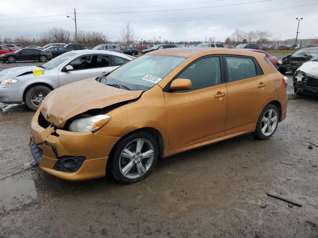 2T1KE40E79C024487 - 2009 TOYOTA COROLLA MA S ORANGE photo 1