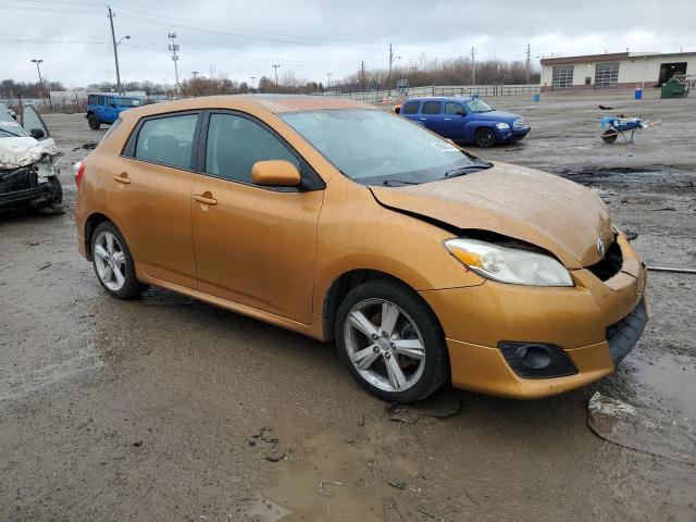 2T1KE40E79C024487 - 2009 TOYOTA COROLLA MA S ORANGE photo 4