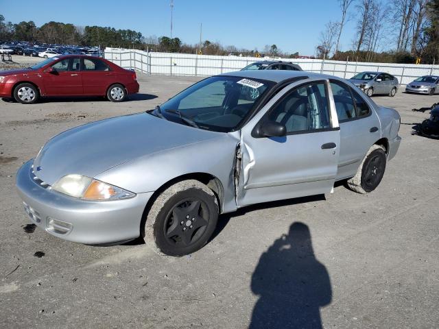 1G1JC524017227103 - 2001 CHEVROLET CAVALIER BASE GRAY photo 1