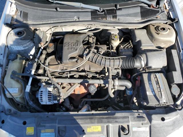 1G1JC524017227103 - 2001 CHEVROLET CAVALIER BASE GRAY photo 11