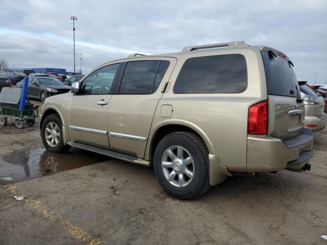 5N3AA08CX5N813326 - 2005 INFINITI QX56 BEIGE photo 2