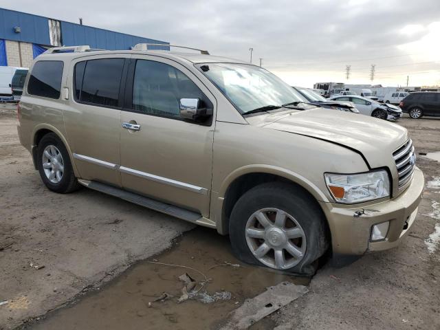 5N3AA08CX5N813326 - 2005 INFINITI QX56 BEIGE photo 4