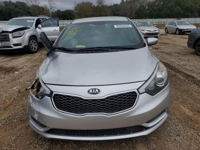 KNAFK4A6XE5188760 - 2014 KIA FORTE LX SILVER photo 5