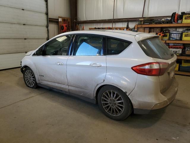 1FADP5BU0DL516153 - 2013 FORD C-MAX SEL WHITE photo 2