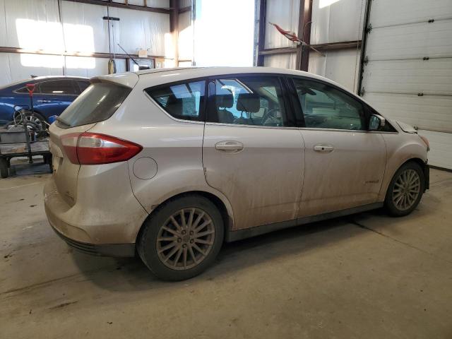 1FADP5BU0DL516153 - 2013 FORD C-MAX SEL WHITE photo 3