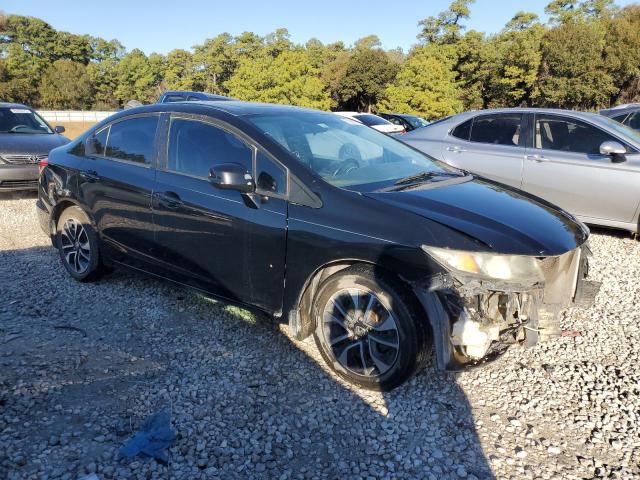 19XFB2F94DE056347 - 2013 HONDA CIVIC EXL Սև լուսանկար 4