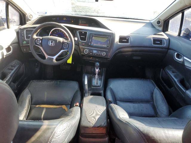 19XFB2F94DE056347 - 2013 HONDA CIVIC EXL Սև լուսանկար 8