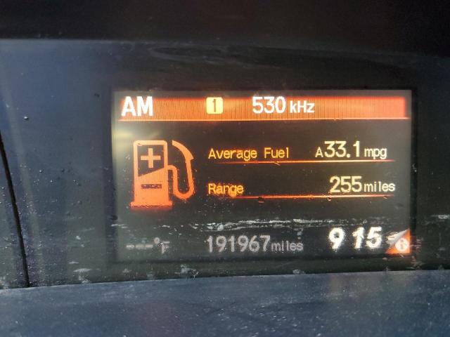 19XFB2F94DE056347 - 2013 HONDA CIVIC EXL Սև լուսանկար 9