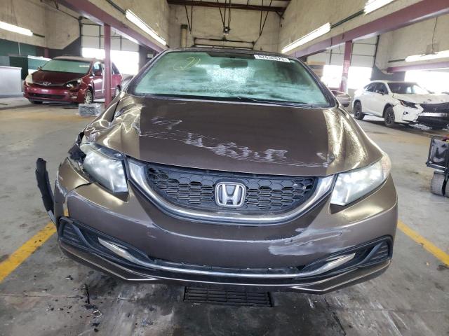 19XFB2F52FE021239 - 2015 HONDA CIVIC LX GRAY photo 5