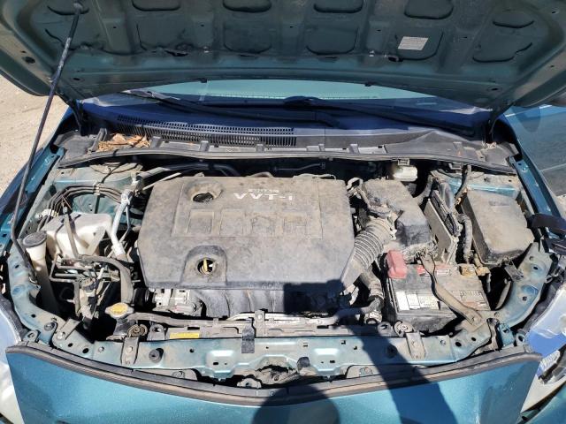 JTDBU4EE1A9117656 - 2010 TOYOTA COROLLA BASE Yaşıl foto 11