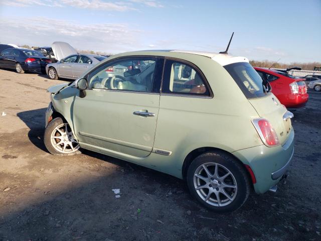 3C3CFFCR5FT570942 - 2015 FIAT 500 LOUNGE TURQUOISE photo 2