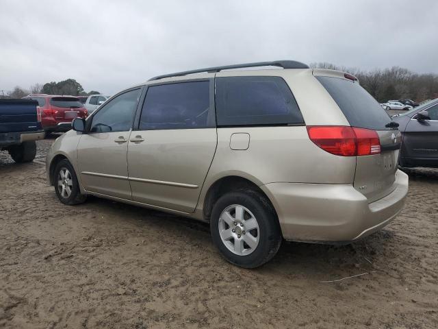 5TDZA23C24S122495 - 2004 TOYOTA SIENNA CE GOLD photo 2