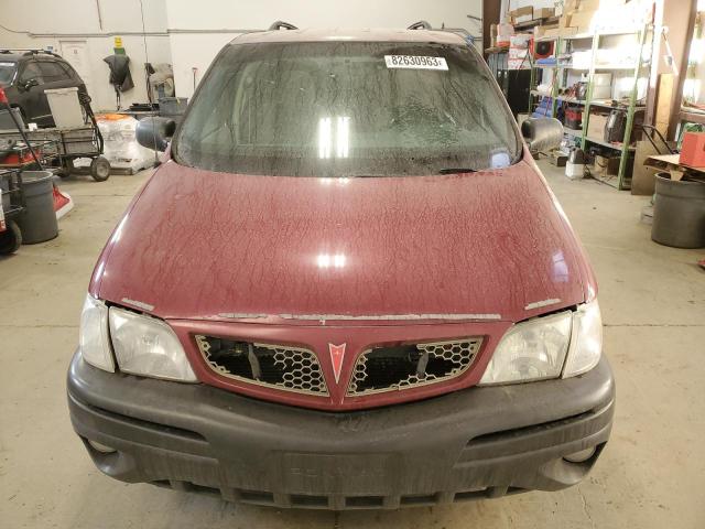 1GMDX13E14D197183 - 2004 PONTIAC MONTANA LUXURY RED photo 5