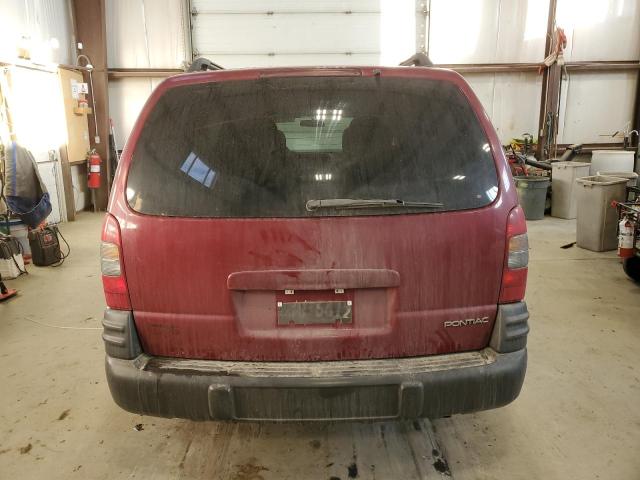 1GMDX13E14D197183 - 2004 PONTIAC MONTANA LUXURY RED photo 6