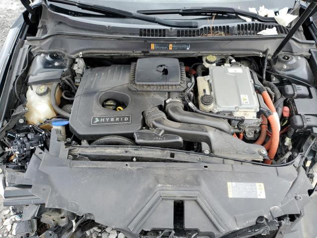 3LN6L2LU4ER816157 - 2014 LINCOLN MKZ HYBRID BLUE photo 11