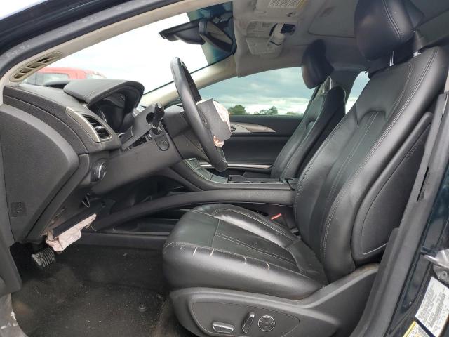 3LN6L2LU4ER816157 - 2014 LINCOLN MKZ HYBRID BLUE photo 7