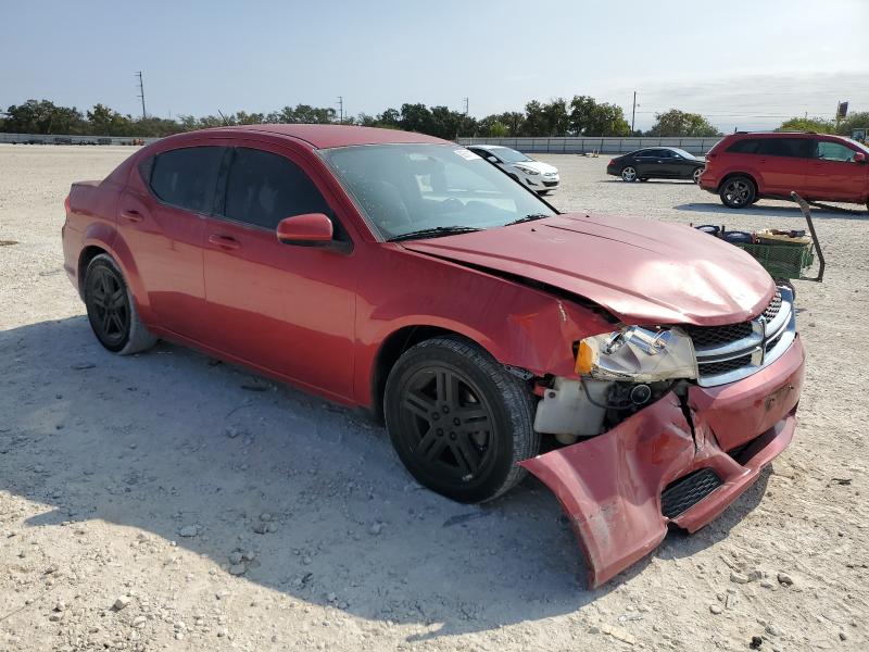 1C3CDZCB4CN222135 - 2012 DODGE AVENGER SXT RED photo 4