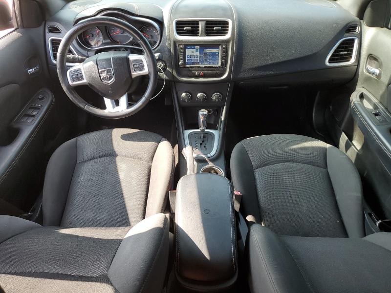 1C3CDZCB4CN222135 - 2012 DODGE AVENGER SXT RED photo 8