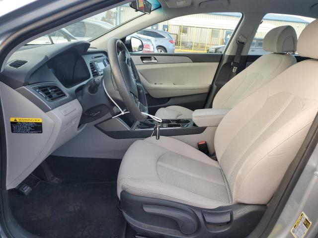 5NPE24AF1FH007593 - 2015 HYUNDAI SONATA SE BLUE photo 7