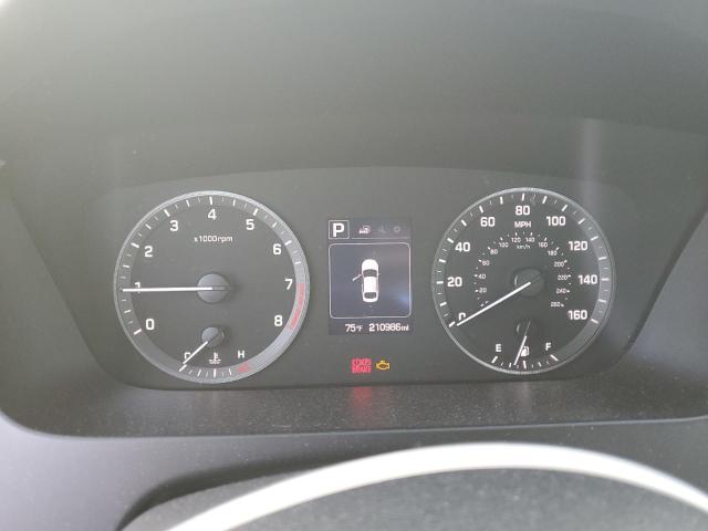 5NPE24AF1FH007593 - 2015 HYUNDAI SONATA SE BLUE photo 9