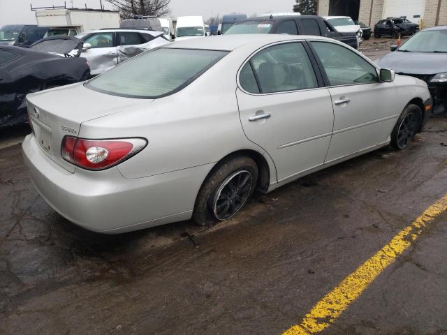 JTHBA30G245022433 - 2004 LEXUS ES 330 GRAY photo 3