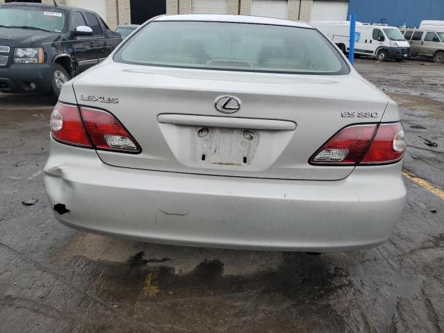 JTHBA30G245022433 - 2004 LEXUS ES 330 GRAY photo 6