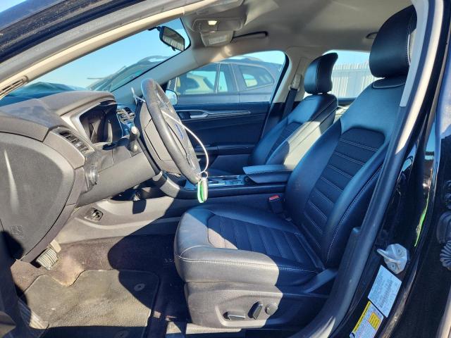 3FA6P0HDXHR240039 - 2017 FORD FUSION SE BLACK photo 7