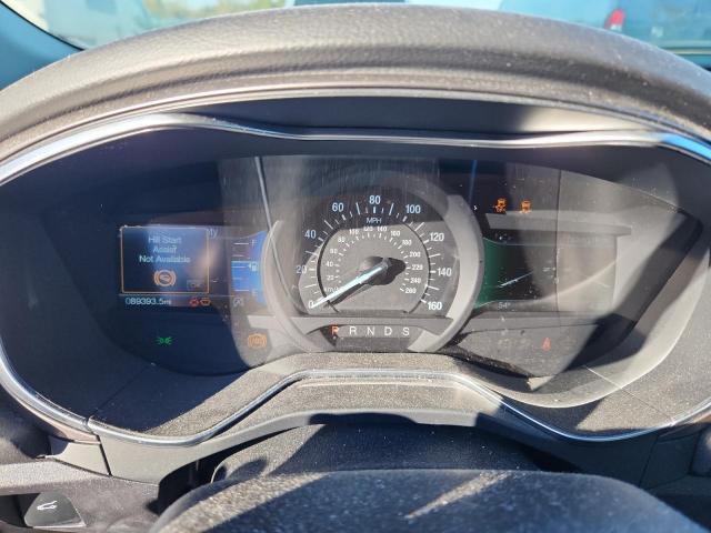 3FA6P0HDXHR240039 - 2017 FORD FUSION SE BLACK photo 9