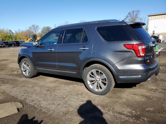 1FM5K8F83JGB14669 - 2018 FORD EXPLORER LIMITED ნაცრისფერი ფოტო 2