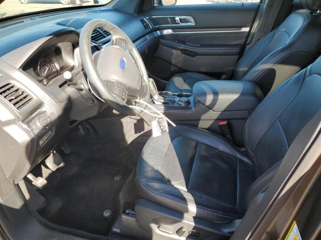 1FM5K8F83JGB14669 - 2018 FORD EXPLORER LIMITED ნაცრისფერი ფოტო 7