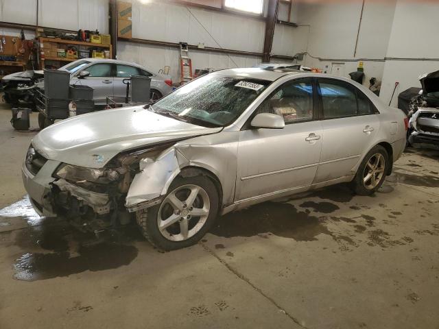 5NPET46FX8H325172 - 2008 HYUNDAI SONATA GLS SILVER photo 1