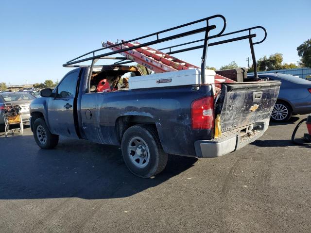 1GCPCPEX1AZ185919 - 2010 CHEVROLET SILVERADO C1500 BLUE photo 2