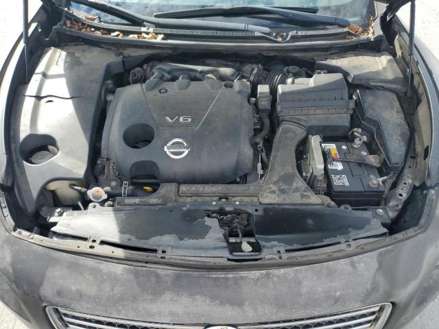 1N4AA5APXEC481512 - 2014 NISSAN MAXIMA S GRAY photo 11