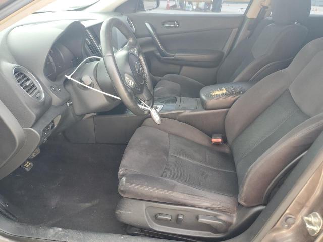 1N4AA5APXEC481512 - 2014 NISSAN MAXIMA S GRAY photo 7