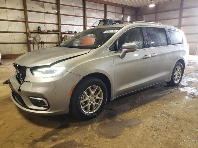 2C4RC1BG0MR591179 - 2021 CHRYSLER PACIFICA TOURING L SILVER photo 1