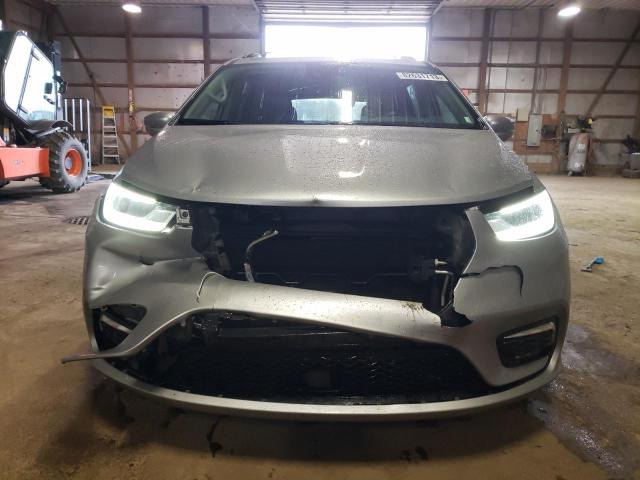 2C4RC1BG0MR591179 - 2021 CHRYSLER PACIFICA TOURING L SILVER photo 5