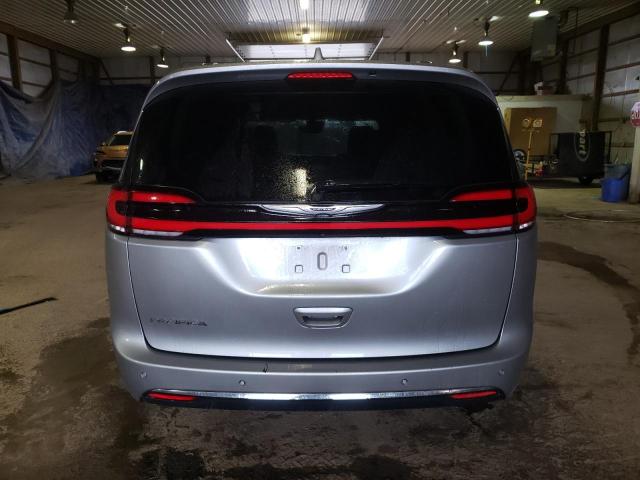 2C4RC1BG0MR591179 - 2021 CHRYSLER PACIFICA TOURING L SILVER photo 6