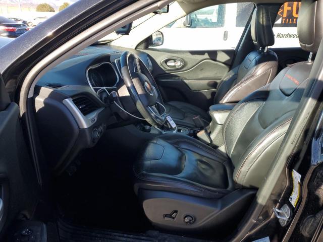 1C4PJMBS6GW360530 - 2016 JEEP CHEROKEE TRAILHAWK BLACK photo 7