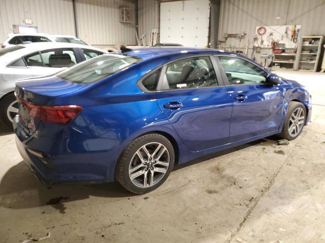 3KPF34AD6KE020743 - 2019 KIA FORTE GT LINE BLUE photo 3