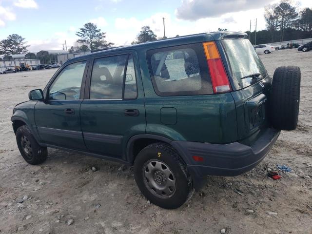 JHLRD18411C032550 - 2001 HONDA CR-V LX GREEN photo 2