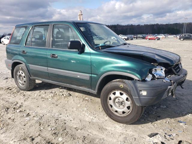 JHLRD18411C032550 - 2001 HONDA CR-V LX GREEN photo 4