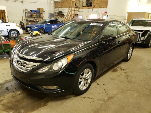 5NPEB4AC0DH784737 - 2013 HYUNDAI SONATA GLS BLACK photo 1