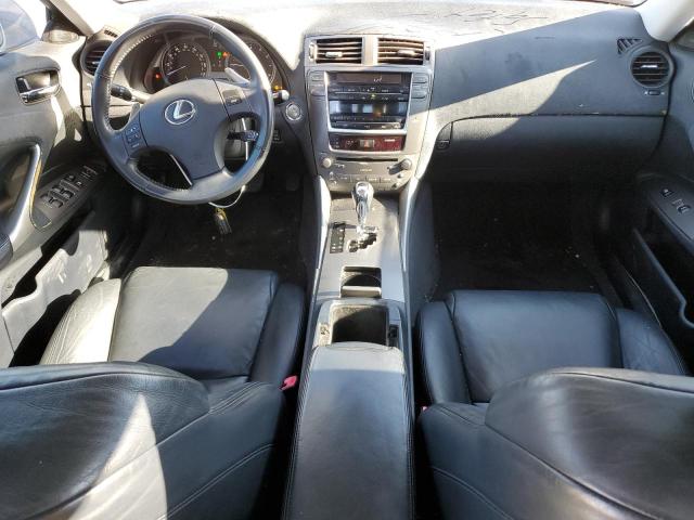 JTHBK262172050152 - 2007 LEXUS IS 250 SILVER photo 8